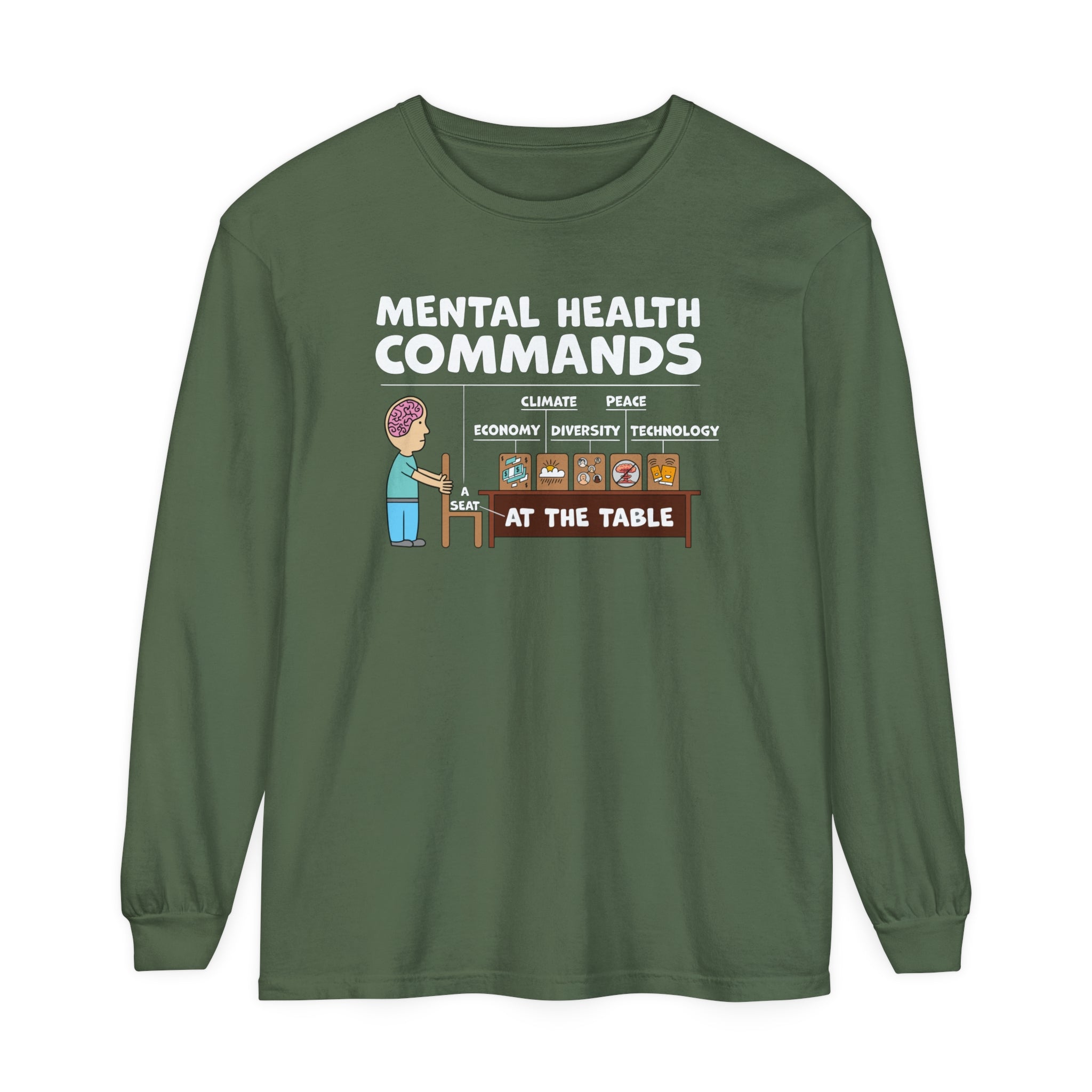 A Seat At The Table Long Sleeve Tee