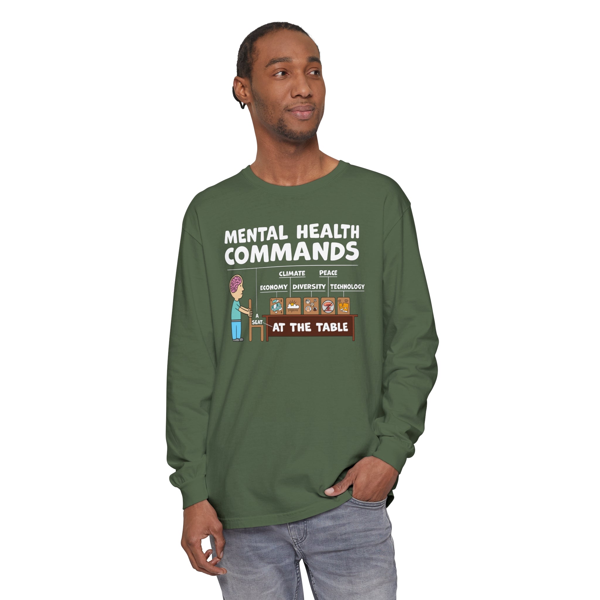 A Seat At The Table Long Sleeve Tee