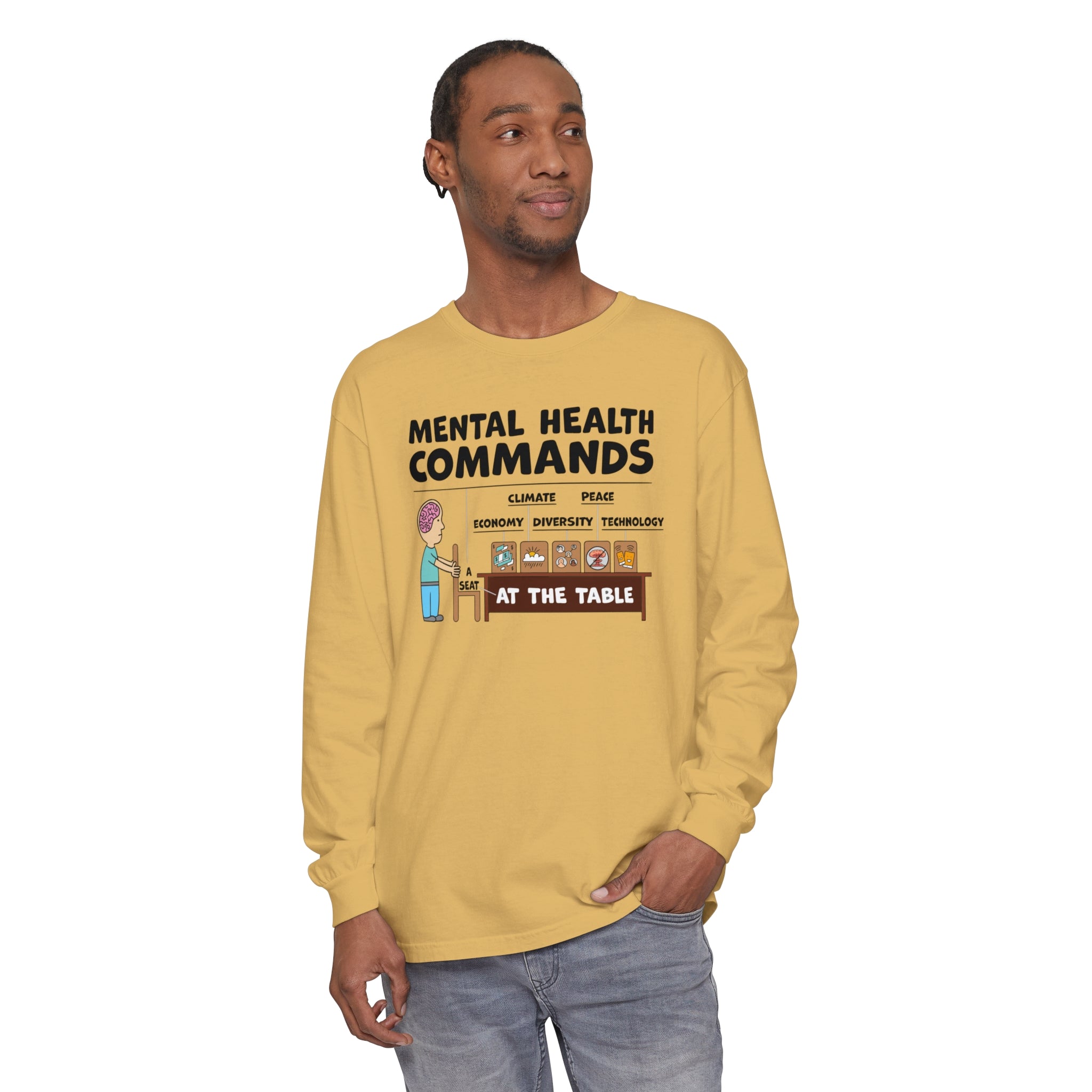 A Seat At The Table Long Sleeve Tee