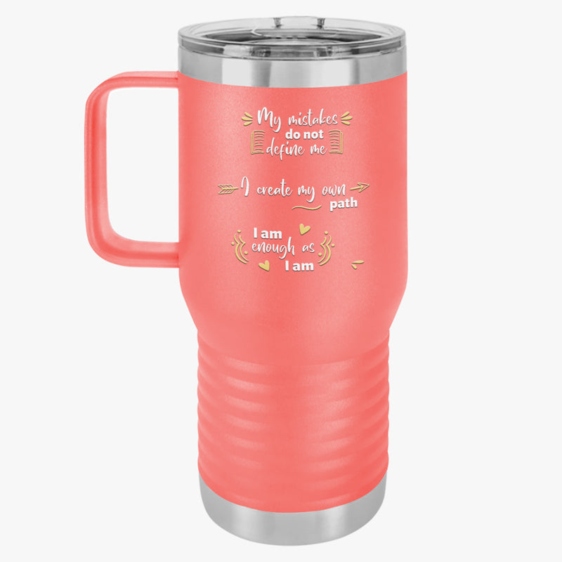 Positive Prompts 20oz Travel Tumbler