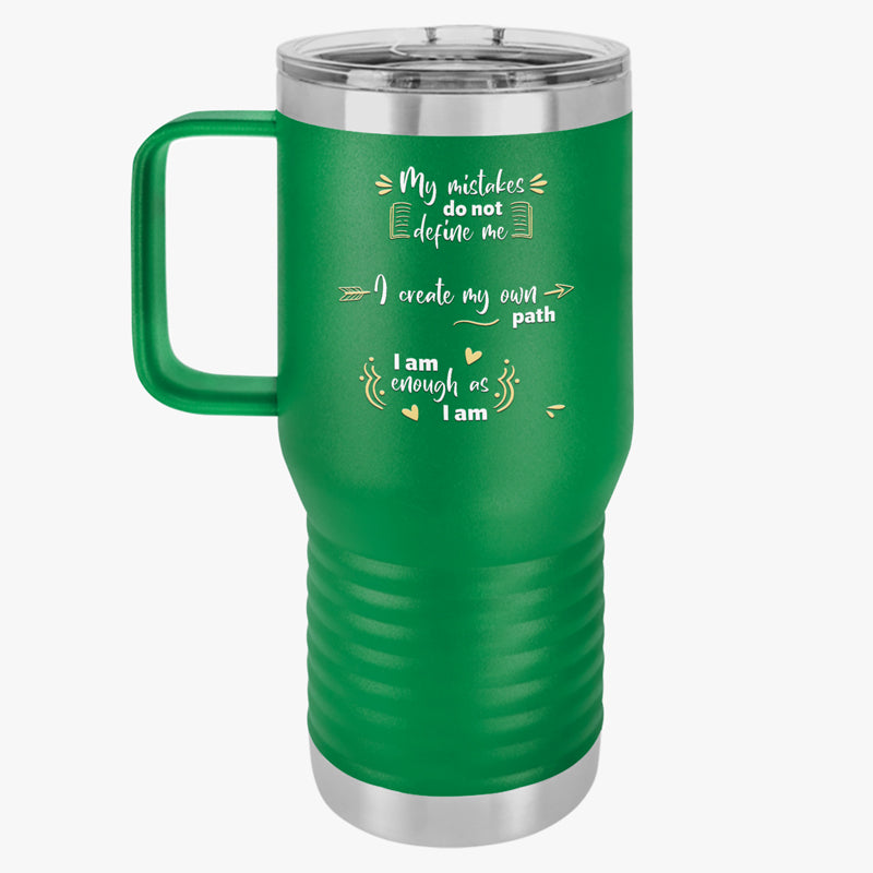 Positive Prompts 20oz Travel Tumbler