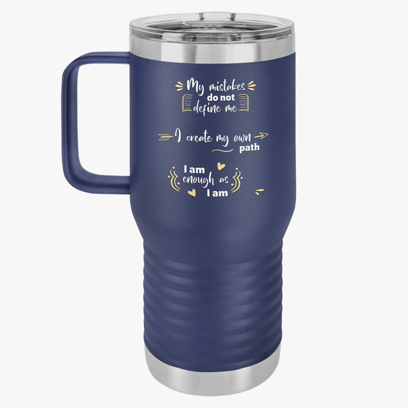 Positive Prompts 20oz Travel Tumbler