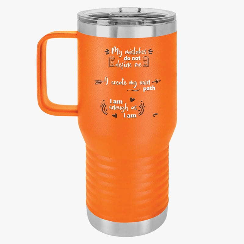 Positive Prompts 20oz Travel Tumbler