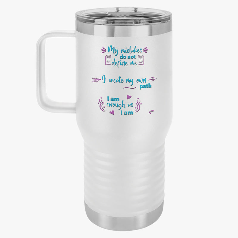 Positive Prompts 20oz Travel Tumbler