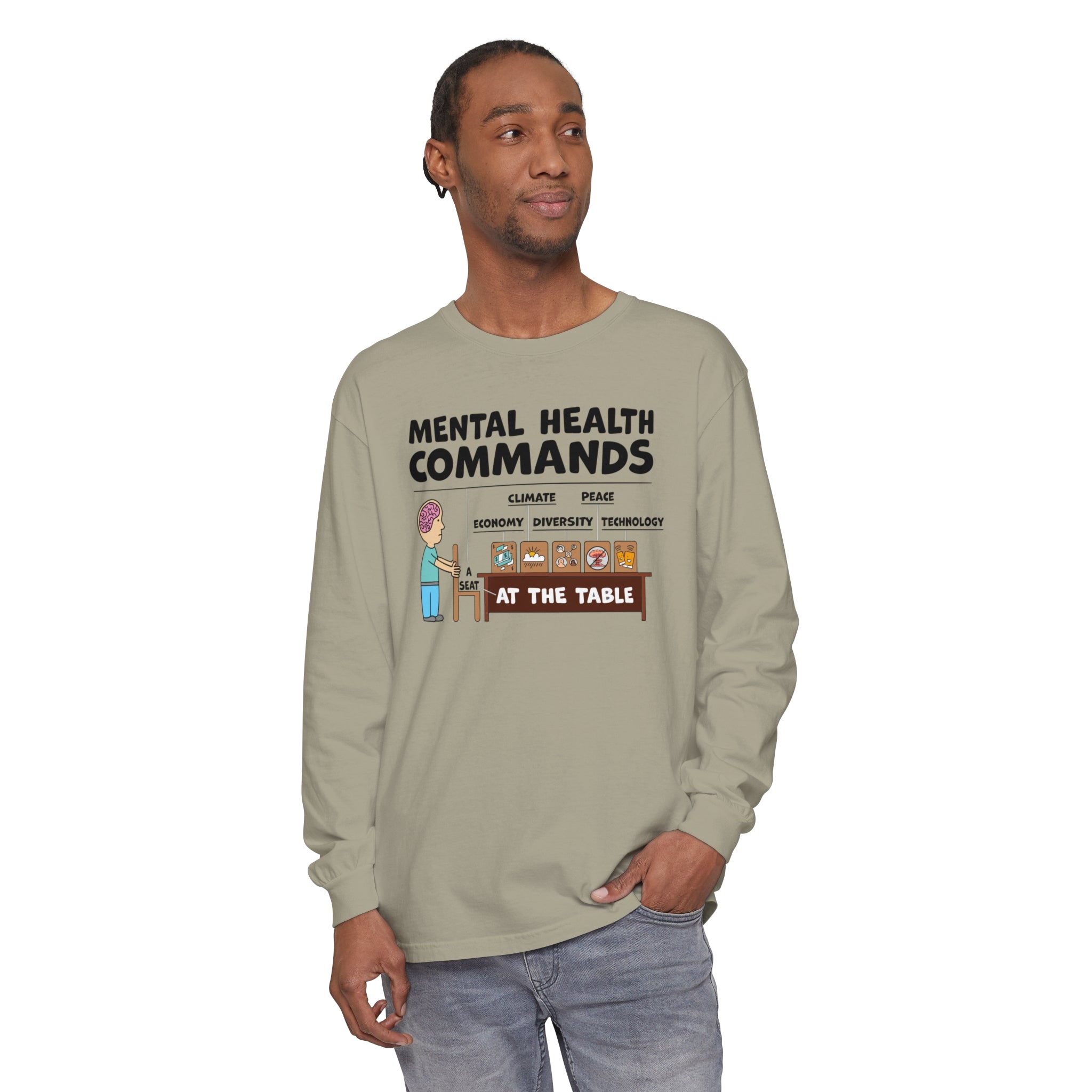 A Seat At The Table Long Sleeve Tee
