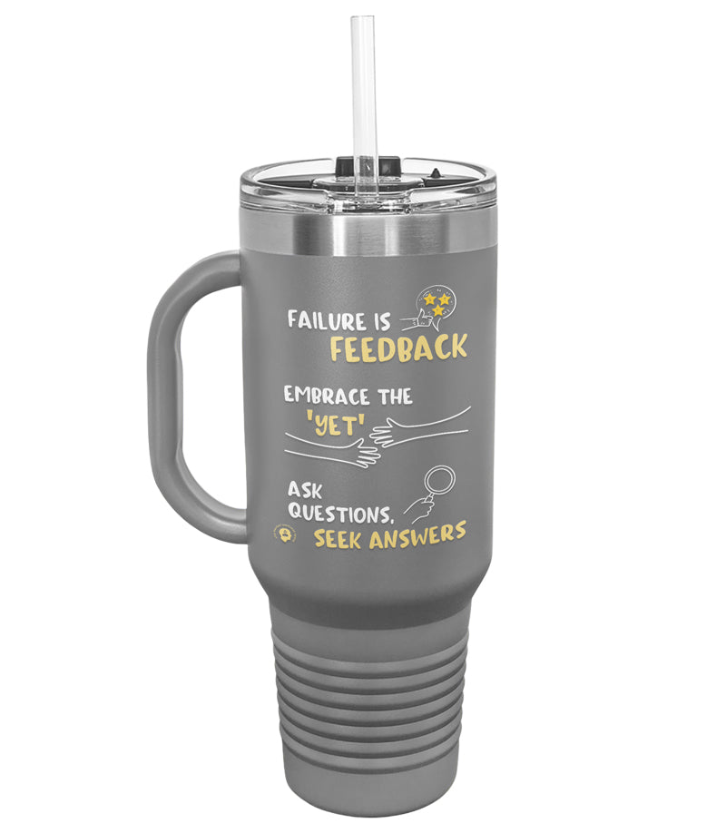 Growth Mindset 40oz Tumbler