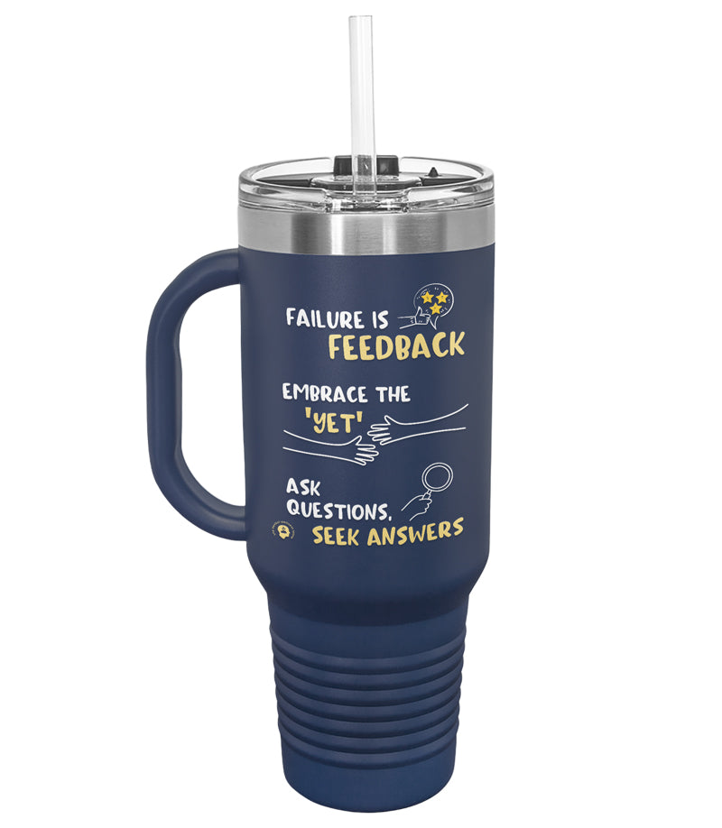 Growth Mindset 40oz Tumbler