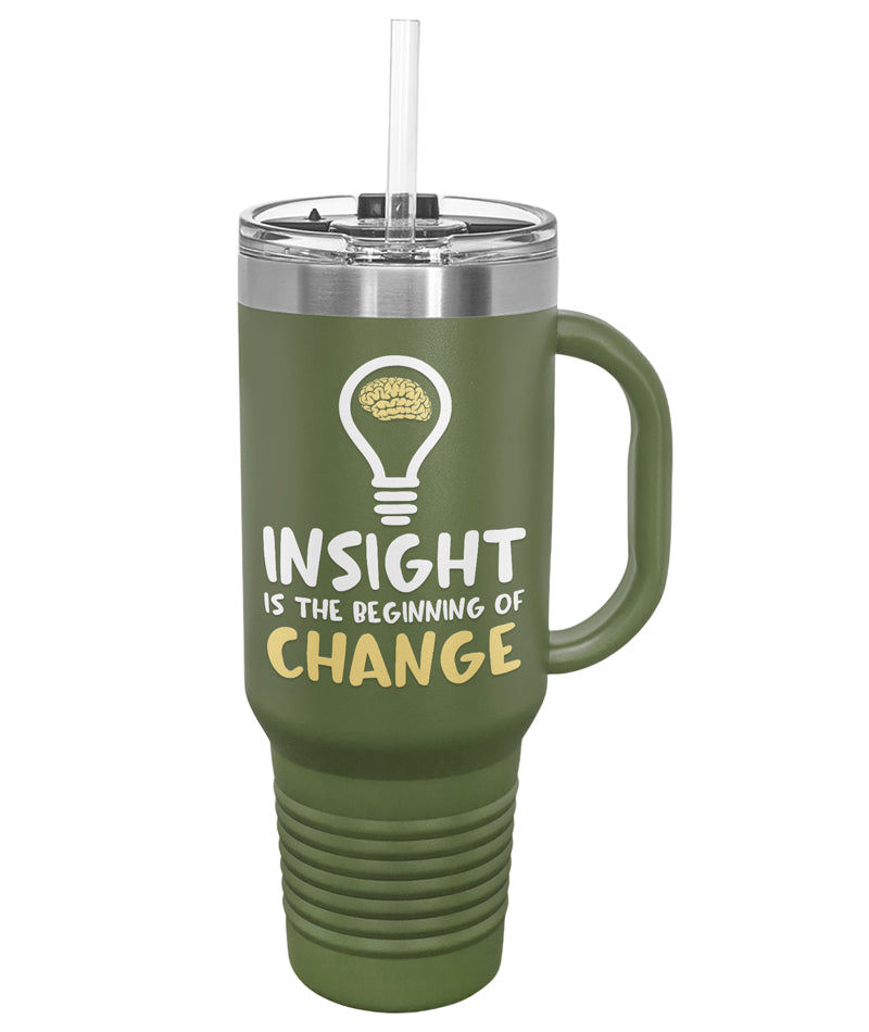 Growth Mindset 40oz Tumbler