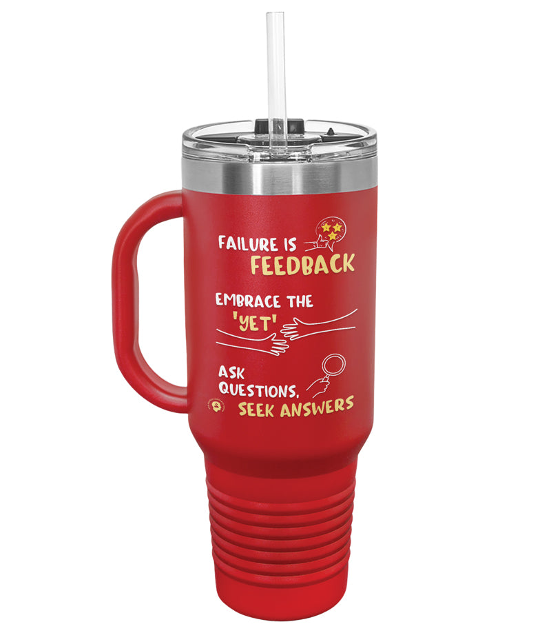 Growth Mindset 40oz Tumbler