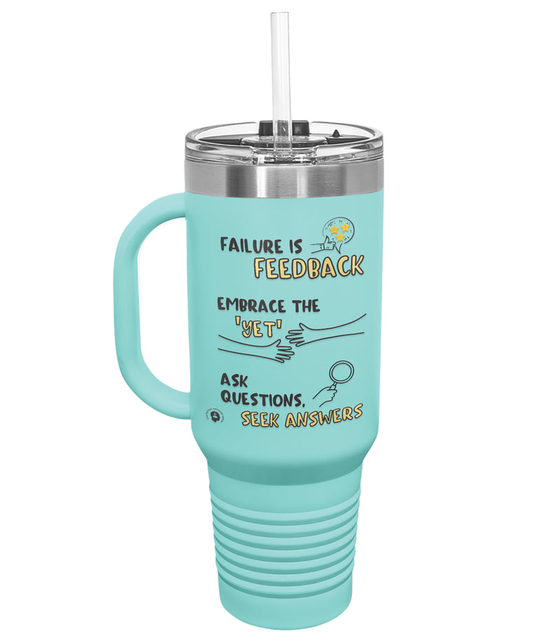 Growth Mindset 40oz Tumbler