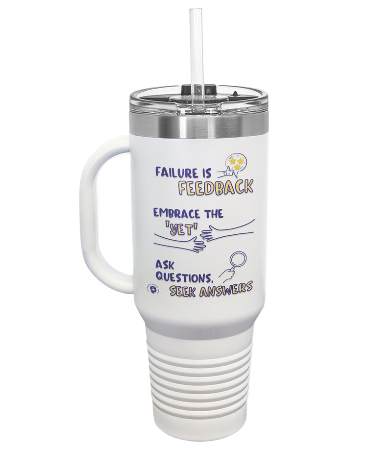 Growth Mindset 40oz Tumbler