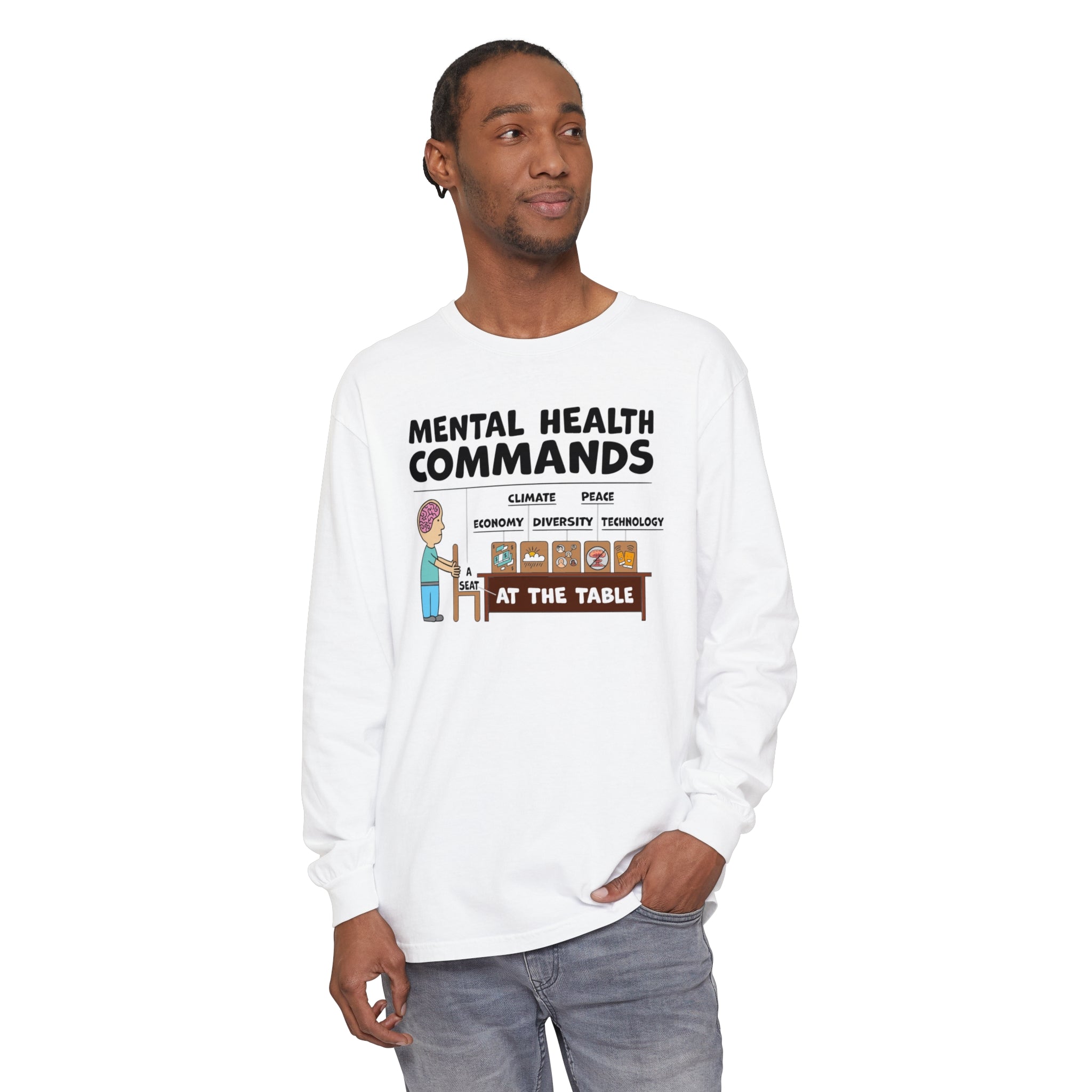 A Seat At The Table Long Sleeve Tee