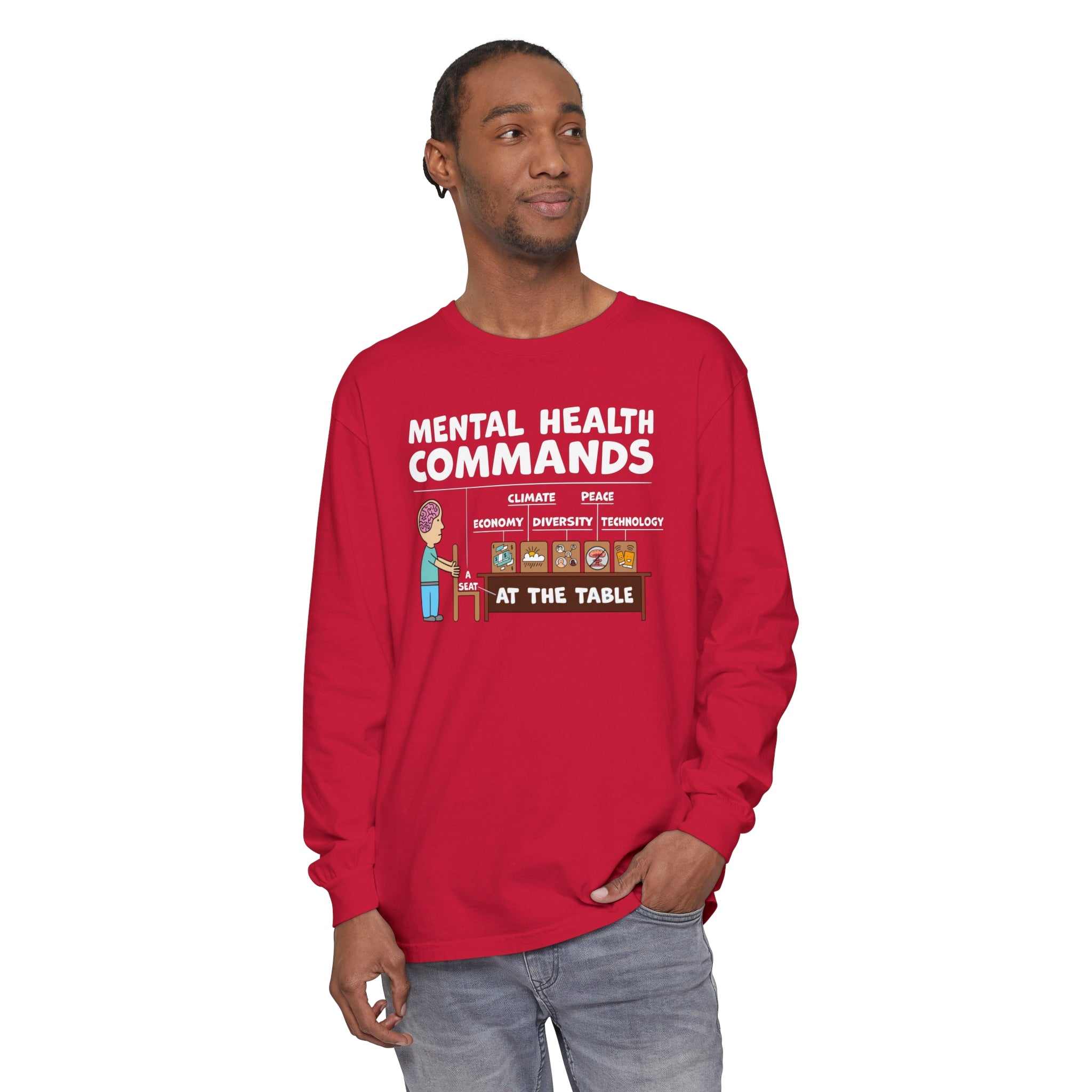 A Seat At The Table Long Sleeve Tee