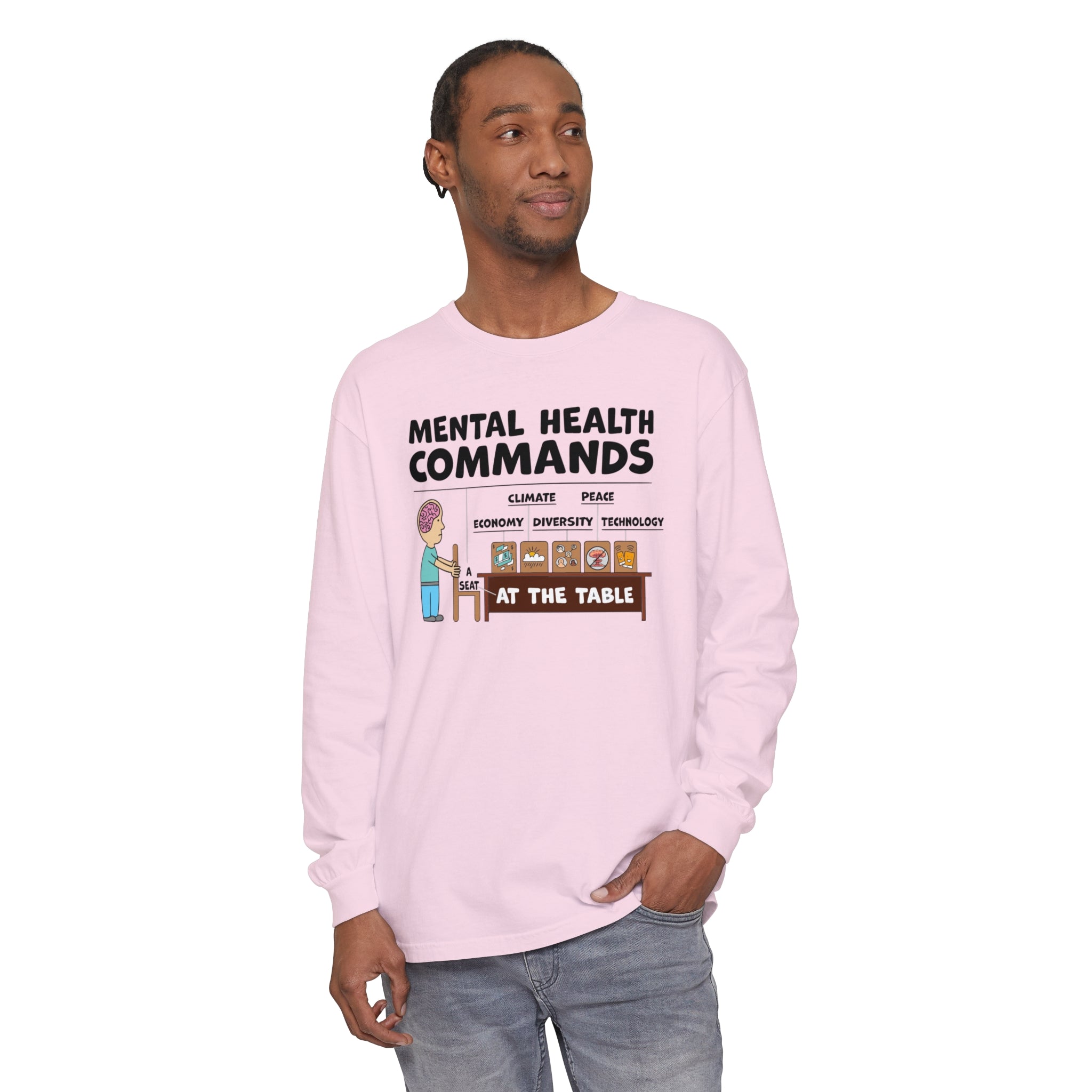A Seat At The Table Long Sleeve Tee