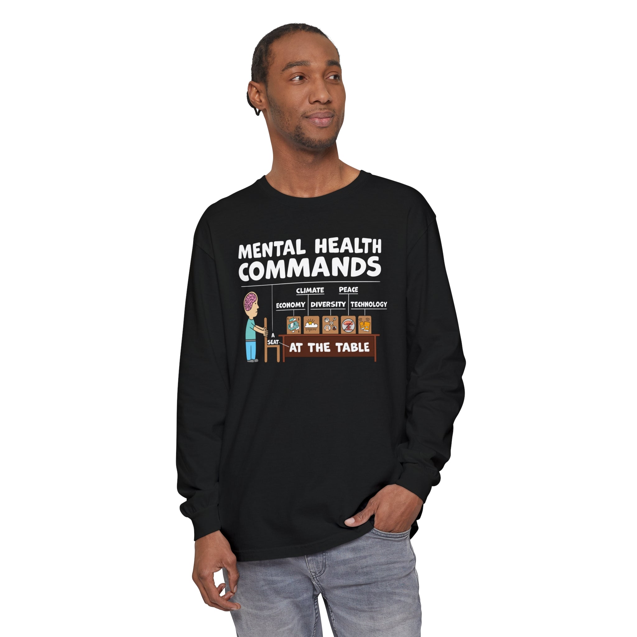 A Seat At The Table Long Sleeve Tee