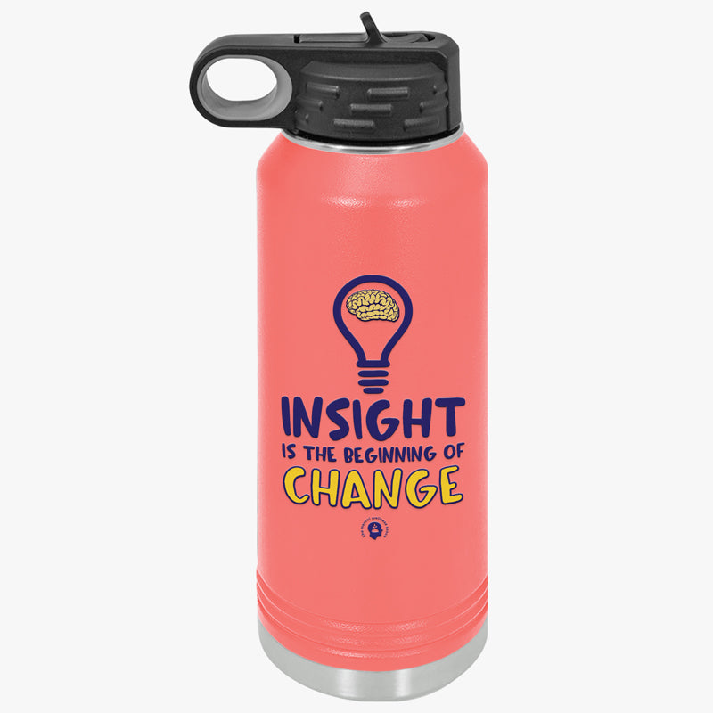 Growth Mindset 32oz Water Bottle