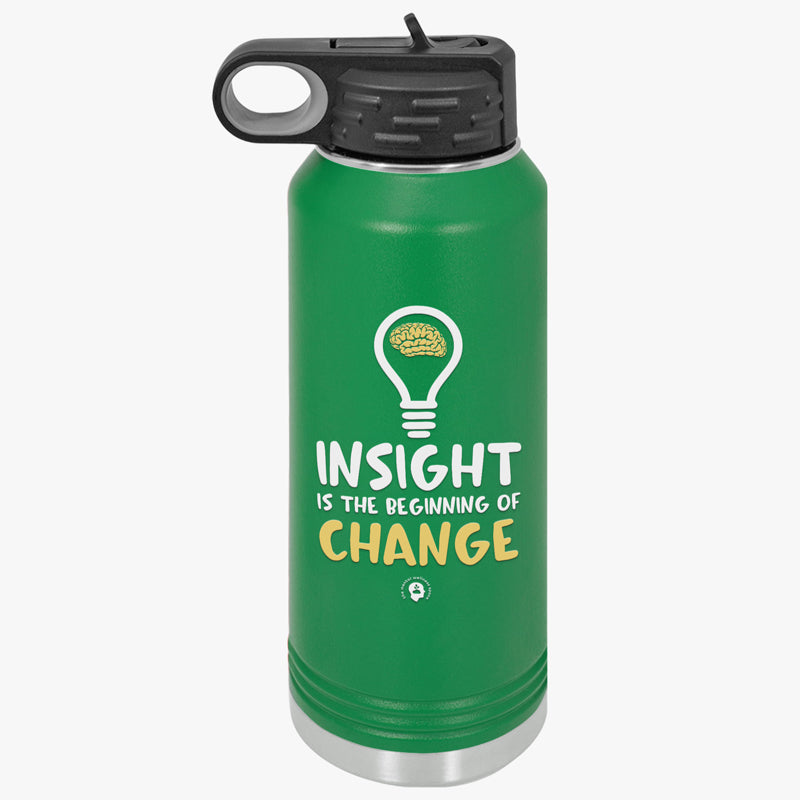 Growth Mindset 32oz Water Bottle