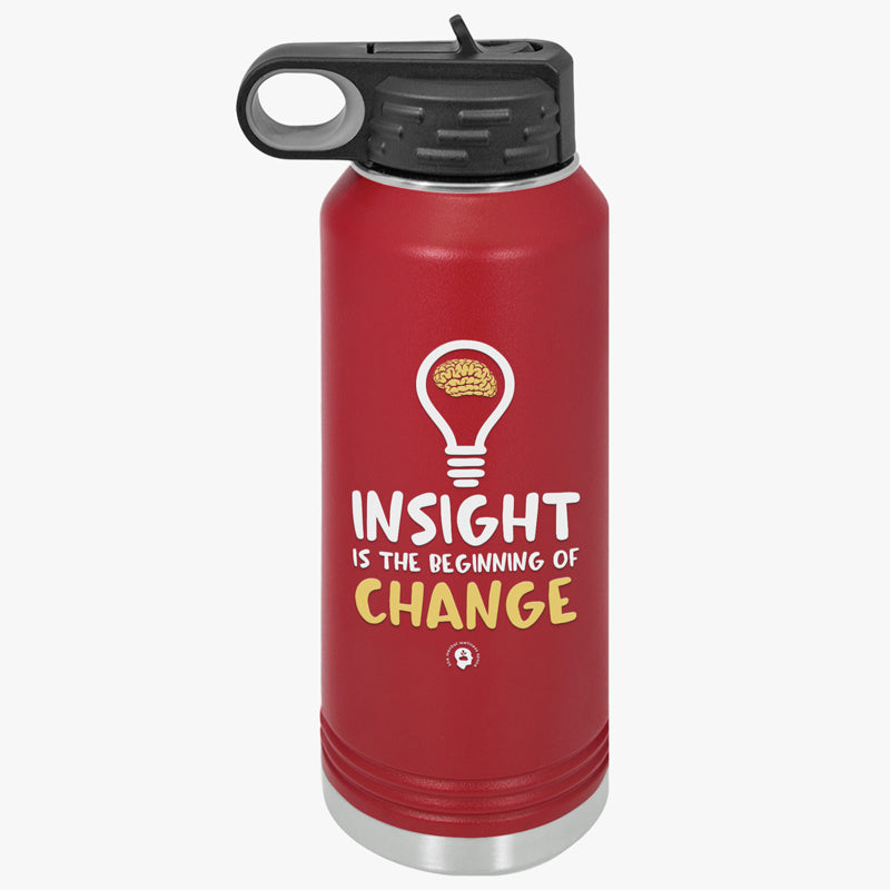 Growth Mindset 32oz Water Bottle