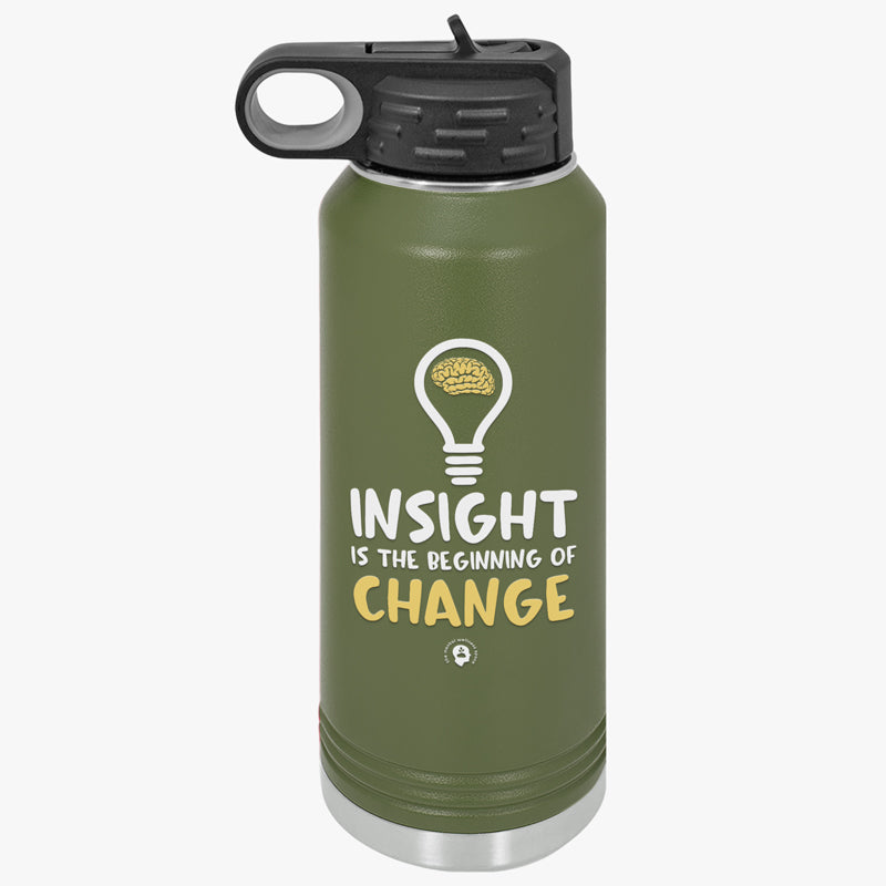 Growth Mindset 32oz Water Bottle