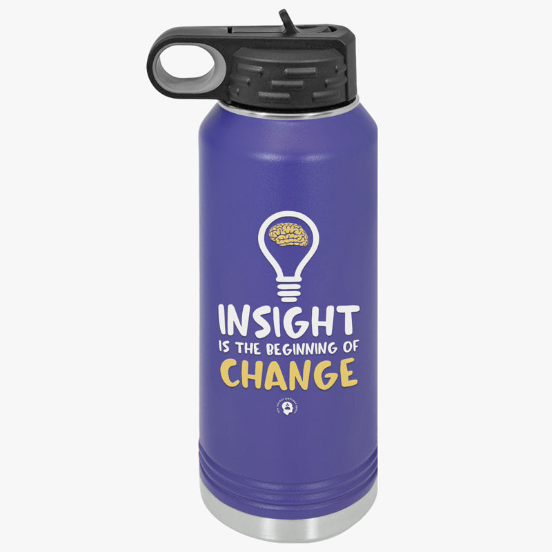 Growth Mindset 32oz Water Bottle
