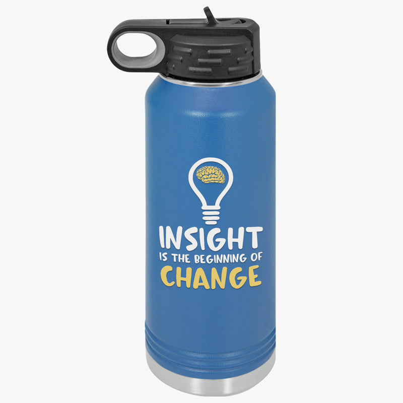 Growth Mindset 32oz Water Bottle
