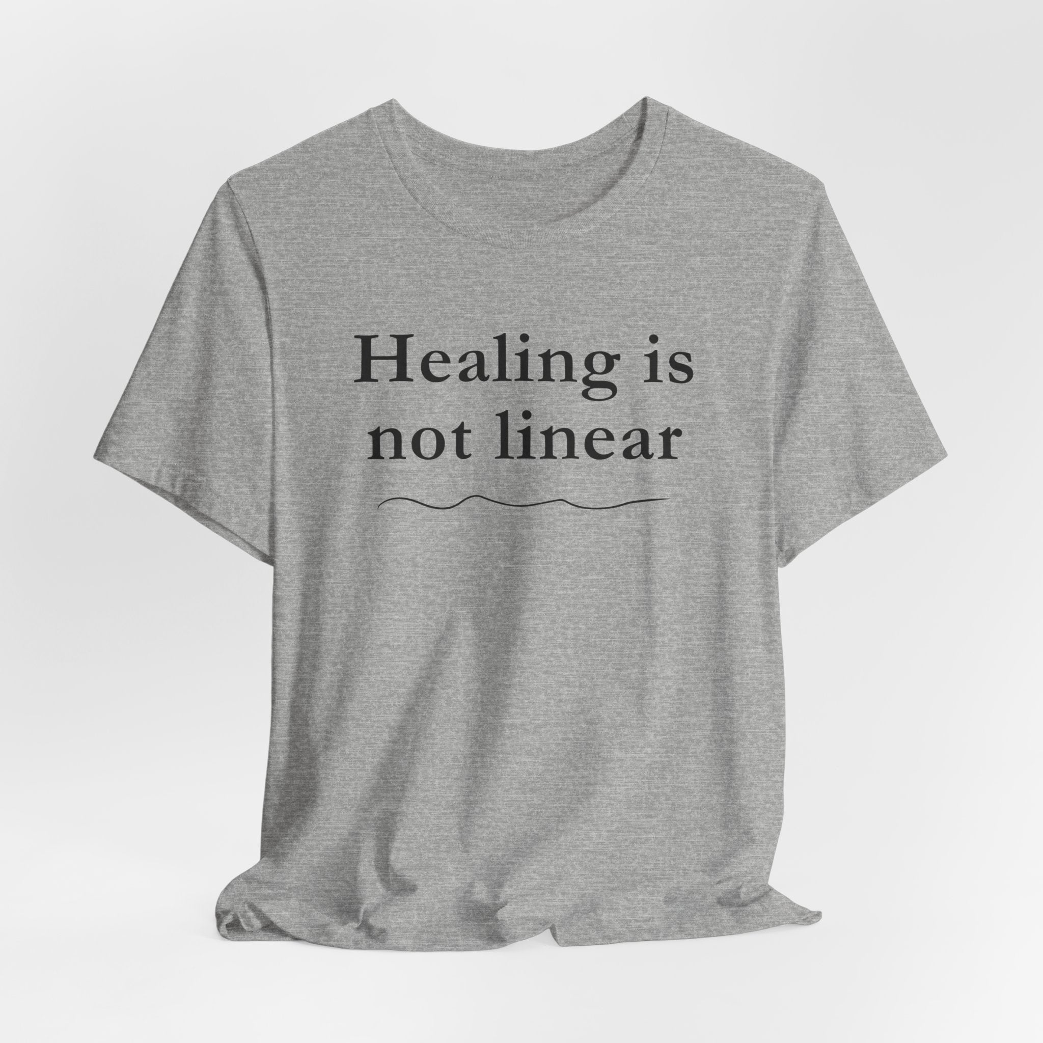 The 'Healing Is Not Linear' Tee | Inspirational Mental Health & Therapy Shirt