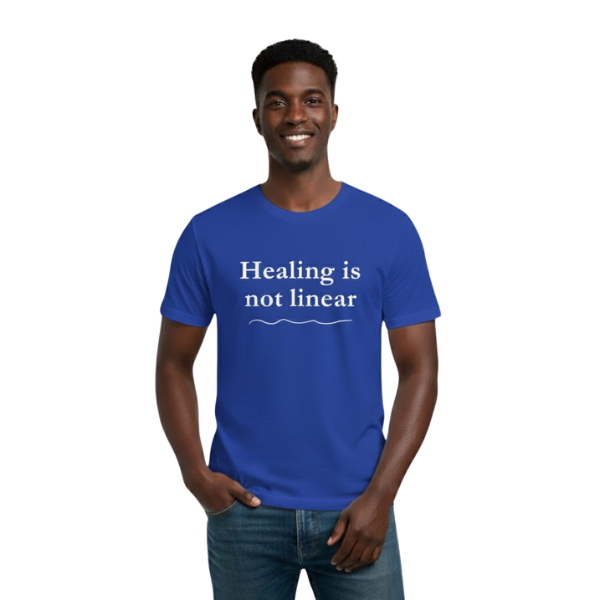 The 'Healing Is Not Linear' Tee | Inspirational Mental Health & Therapy Shirt