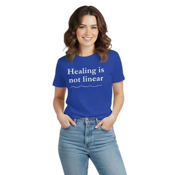 The 'Healing Is Not Linear' Tee | Inspirational Mental Health & Therapy Shirt