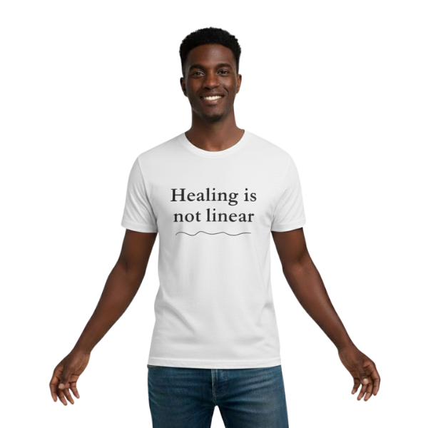 The 'Healing Is Not Linear' Tee | Inspirational Mental Health & Therapy Shirt