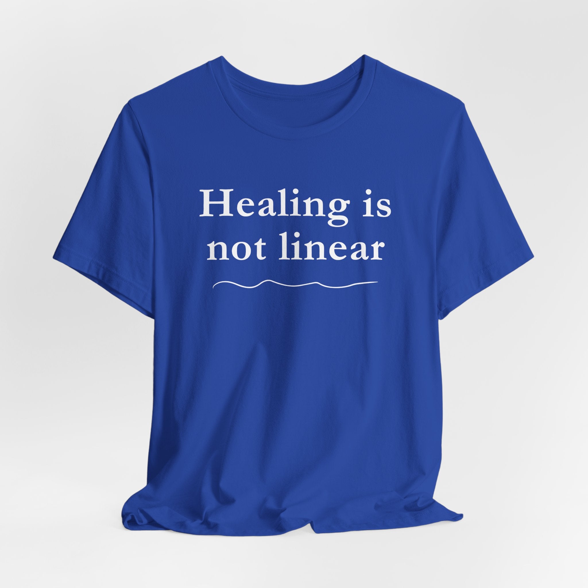 The 'Healing Is Not Linear' Tee | Inspirational Mental Health & Therapy Shirt