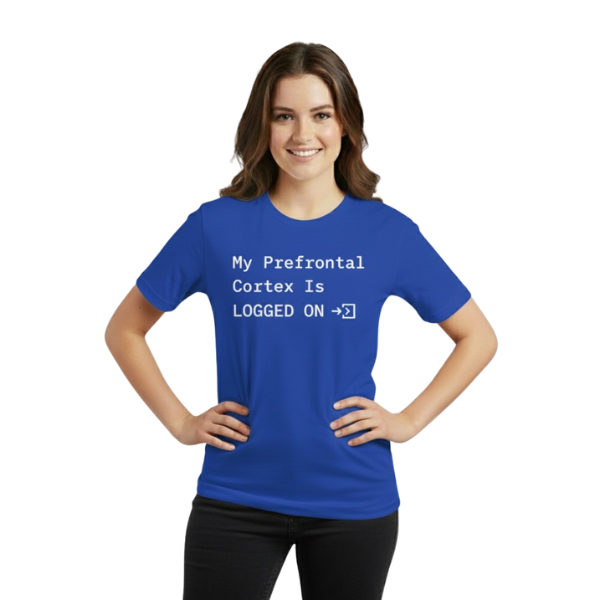 The 'Logged On' Tee | Funny Neuroscience & Psychology Shirt