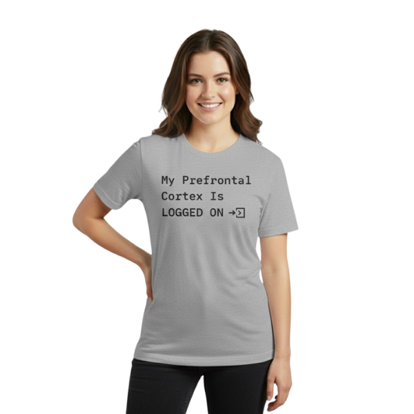 The 'Logged On' Tee | Funny Neuroscience & Psychology Shirt