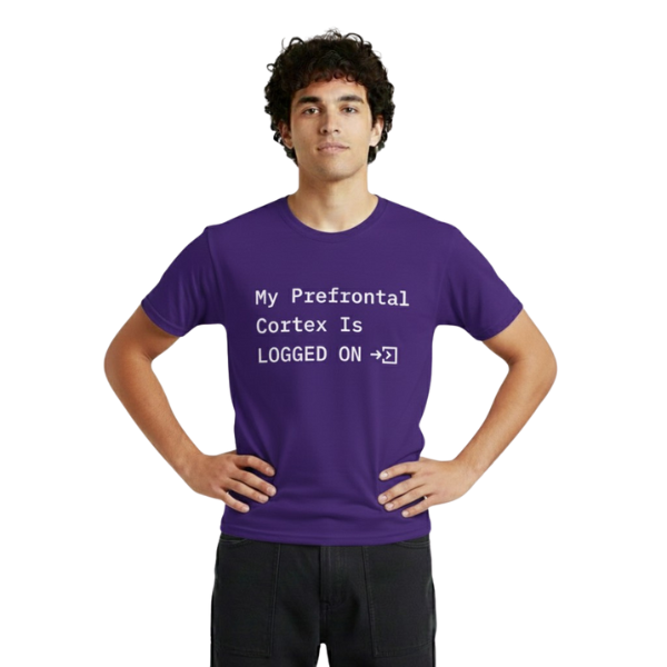 The 'Logged On' Tee | Funny Neuroscience & Psychology Shirt
