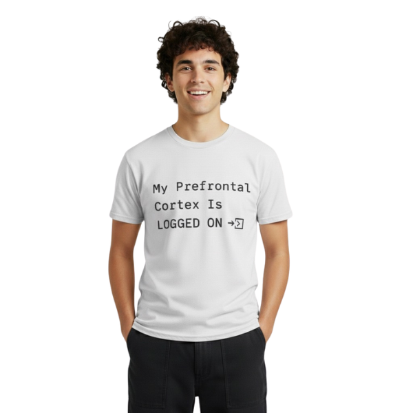 The 'Logged On' Tee | Funny Neuroscience & Psychology Shirt
