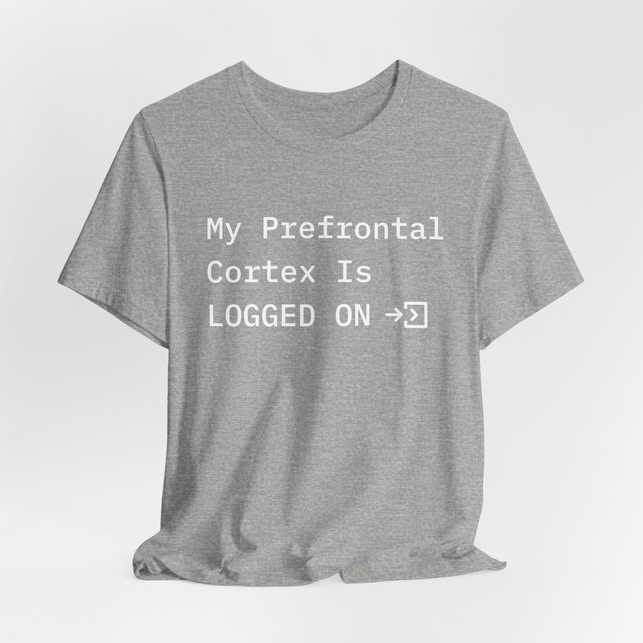 The 'Logged On' Tee | Funny Neuroscience & Psychology Shirt