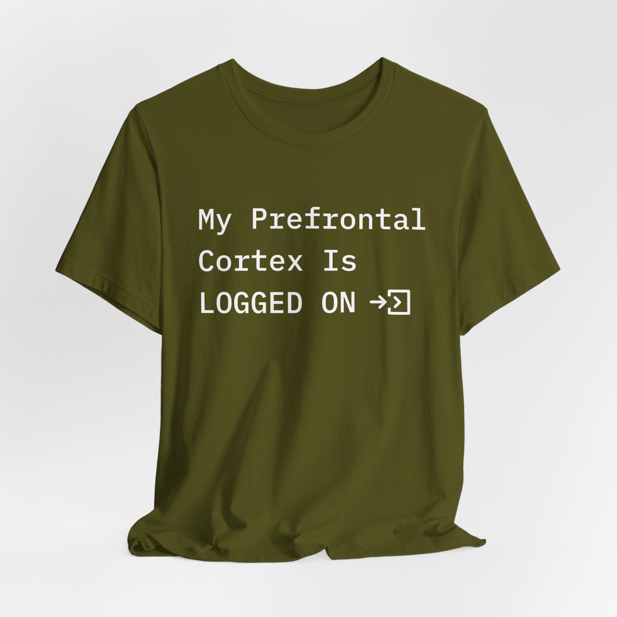 The 'Logged On' Tee | Funny Neuroscience & Psychology Shirt