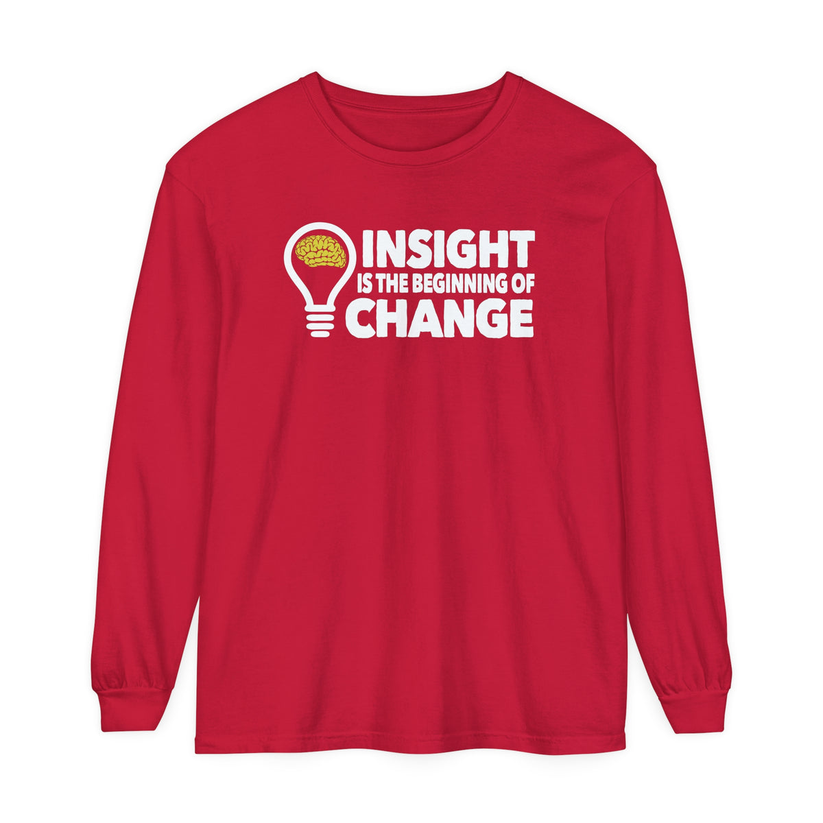 Ignite Insight Spark Change Long-Sleeve Tee – The Mental Wellness Space