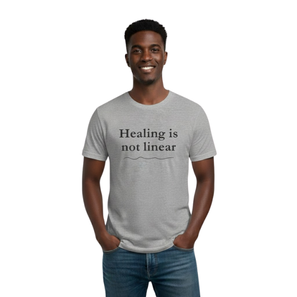 The 'Healing Is Not Linear' Tee | Inspirational Mental Health & Therapy Shirt