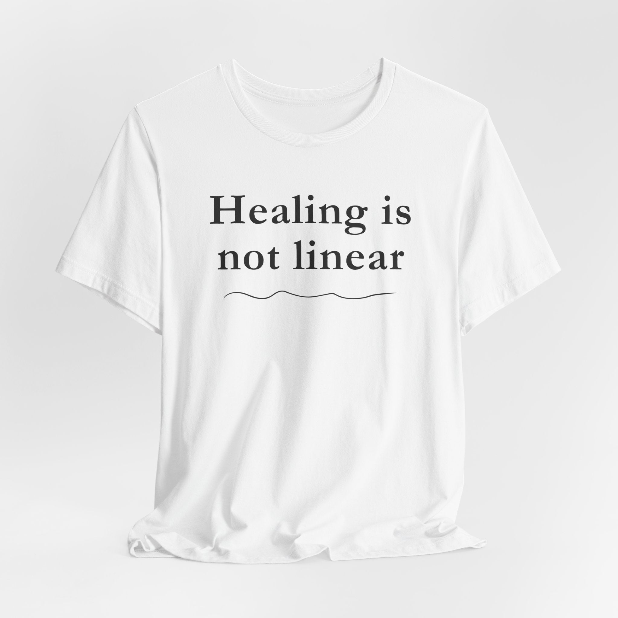 The 'Healing Is Not Linear' Tee | Inspirational Mental Health & Therapy Shirt