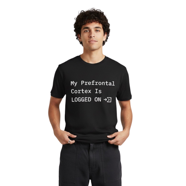 The 'Logged On' Tee | Funny Neuroscience & Psychology Shirt