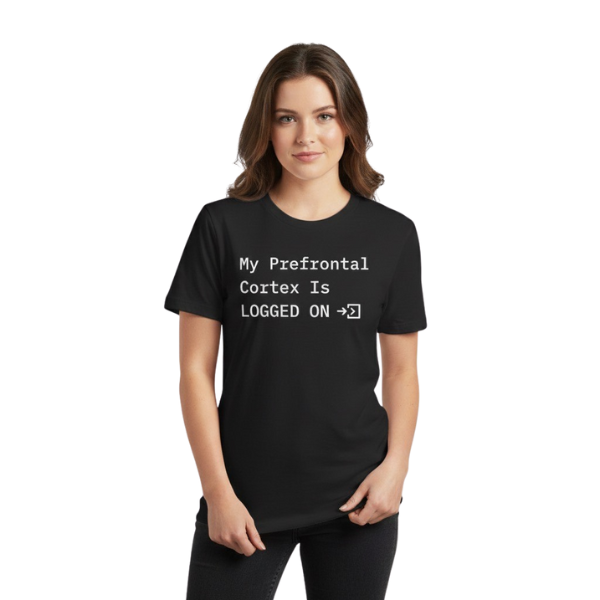 The 'Logged On' Tee | Funny Neuroscience & Psychology Shirt