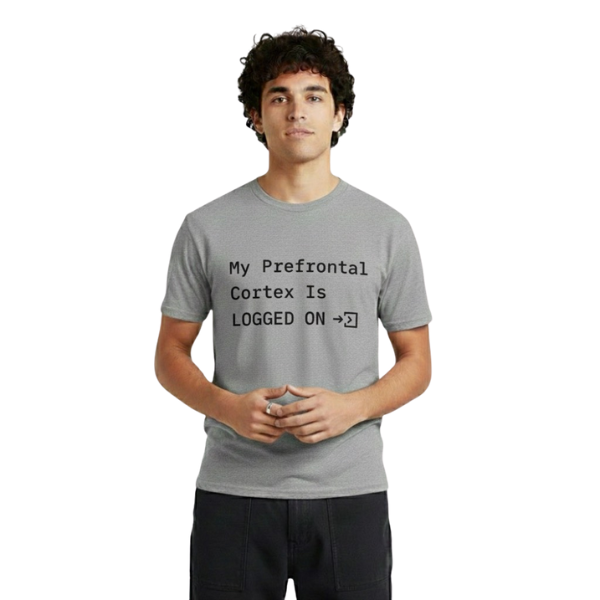 The 'Logged On' Tee | Funny Neuroscience & Psychology Shirt