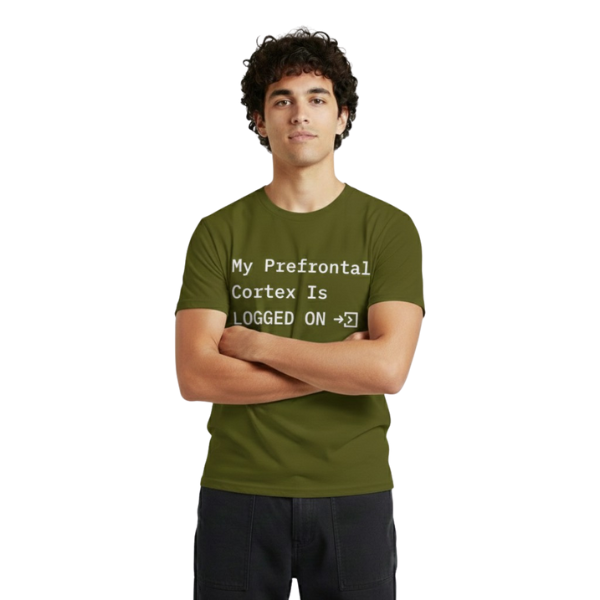 The 'Logged On' Tee | Funny Neuroscience & Psychology Shirt