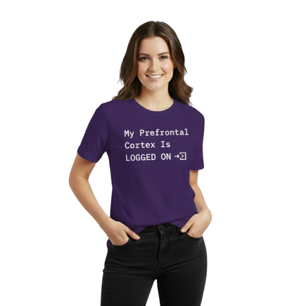 The 'Logged On' Tee | Funny Neuroscience & Psychology Shirt